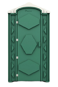 Туалетная кабина «Эконом EcoGR зеленая - ПК ТулаПластик