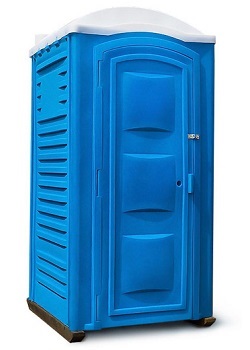 Туалетная кабина «Стандарт ElkMan» синяя - ПК ТулаПластик