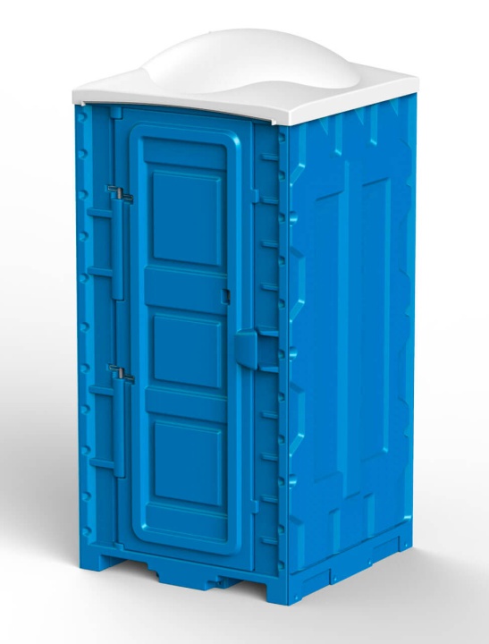 Туалетная кабина «Стандарт EcoGR» синяя - ПК ТулаПластик