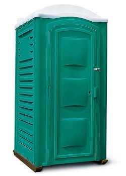 Туалетная кабина «Стандарт ElkMan» зеленая - ПК ТулаПластик