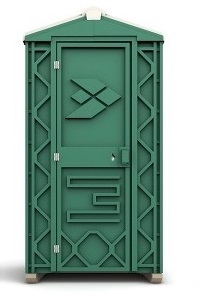 Туалетная кабина «Ecostyle» зеленая - ПК ТулаПластик