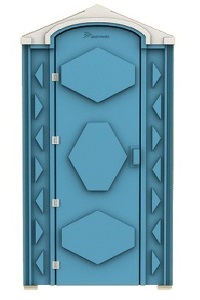 Туалетная кабина «Эконом EcoGR синяя - ПК ТулаПластик